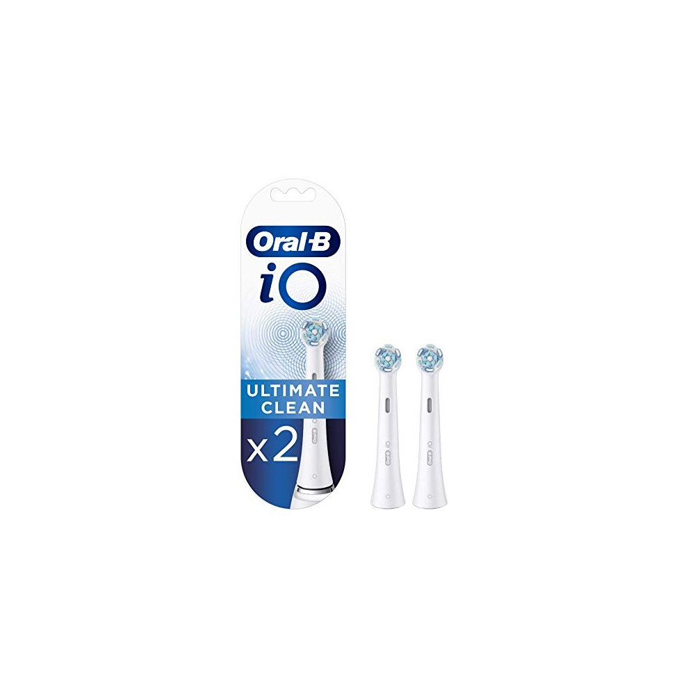 Oral-B Io Ultimate Clean Toothbrush Heads, Pack Of 2 Counts