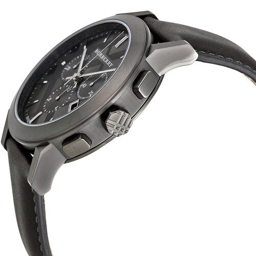 Burberry Burberry BU9364 Μαύρο Chrono Quartz Ανδρικό ρολόι 1