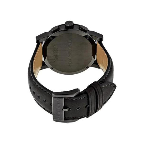 Burberry Burberry BU9364 Μαύρο Chrono Quartz Ανδρικό ρολόι 2