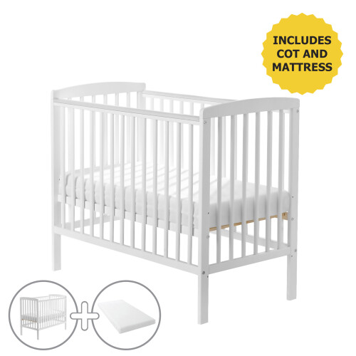 Compact cot deals and mattress