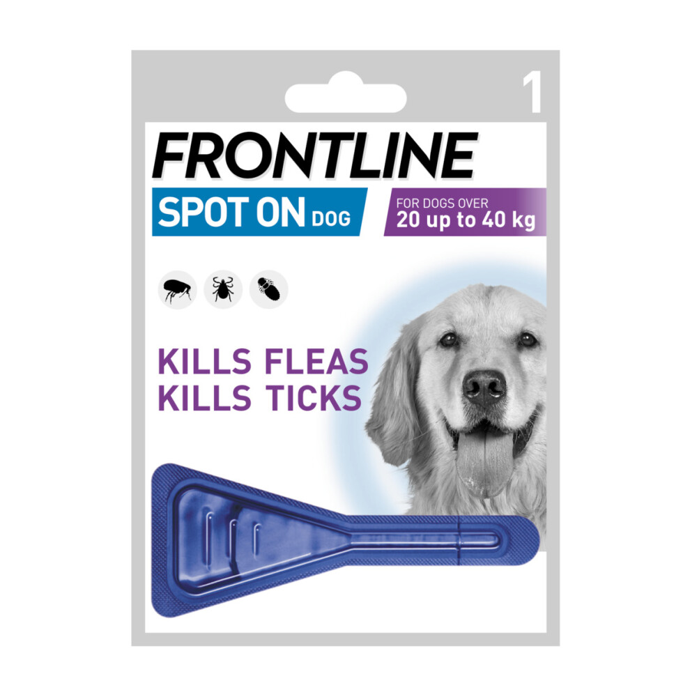 Frontline Spot On Large Dog 20-40kg 1 Pipette