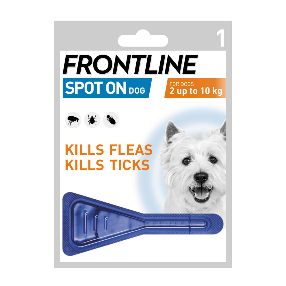 Frontline Spot On Small Dog 2-10kg 1 Pipette