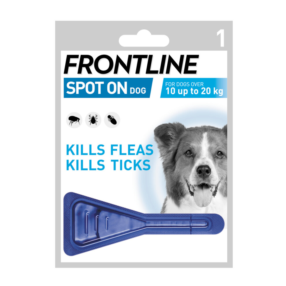 Frontline Spot On Medium Dog 10-20kg 1 Pipette