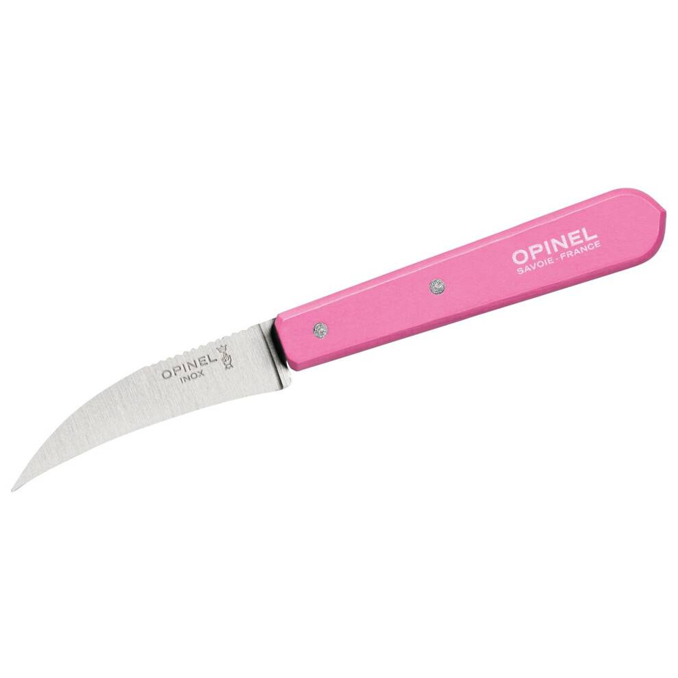 (fuschia) OPINEL Vegetable knife - No.114 Les Essentiels - kitchen knife