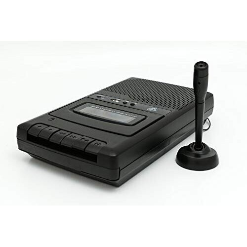 GPO CRS132B Cassette Recorder with external Microphone and USB Recording