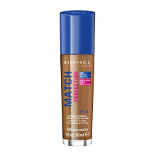 Rimmel London Match Perfection Foundation, Spf 20, 506 Deep Noisette