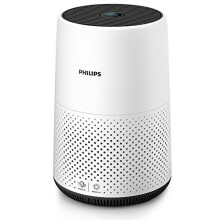 Philips Series 800 Compact Air Purifier for Small Rooms AC0820/30 - Removes 99.5% Ultrafine Particles, Real-Time Air Quality Feedback, HEPA Filter