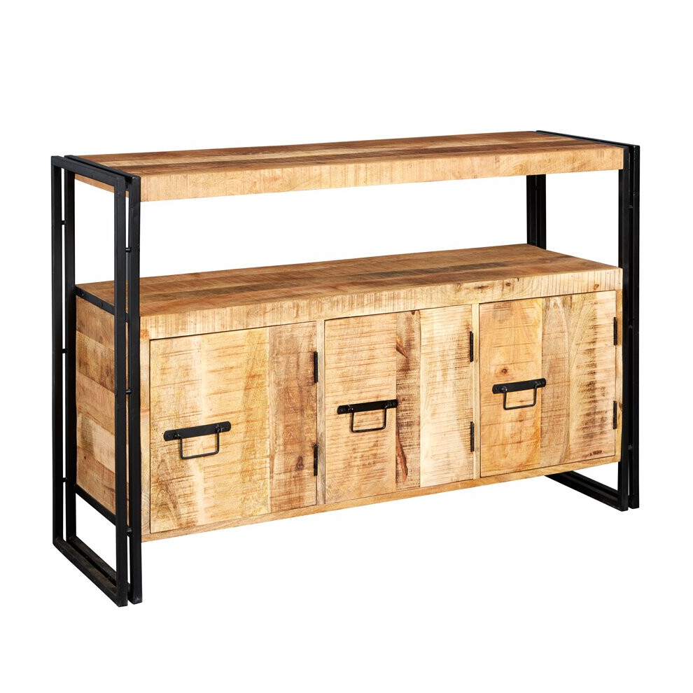 (3 Doors Sideboard) Mintis Upcycled Range TV Stand Bookcase Side Table-image-OPC-P6B7Y8T-NEW