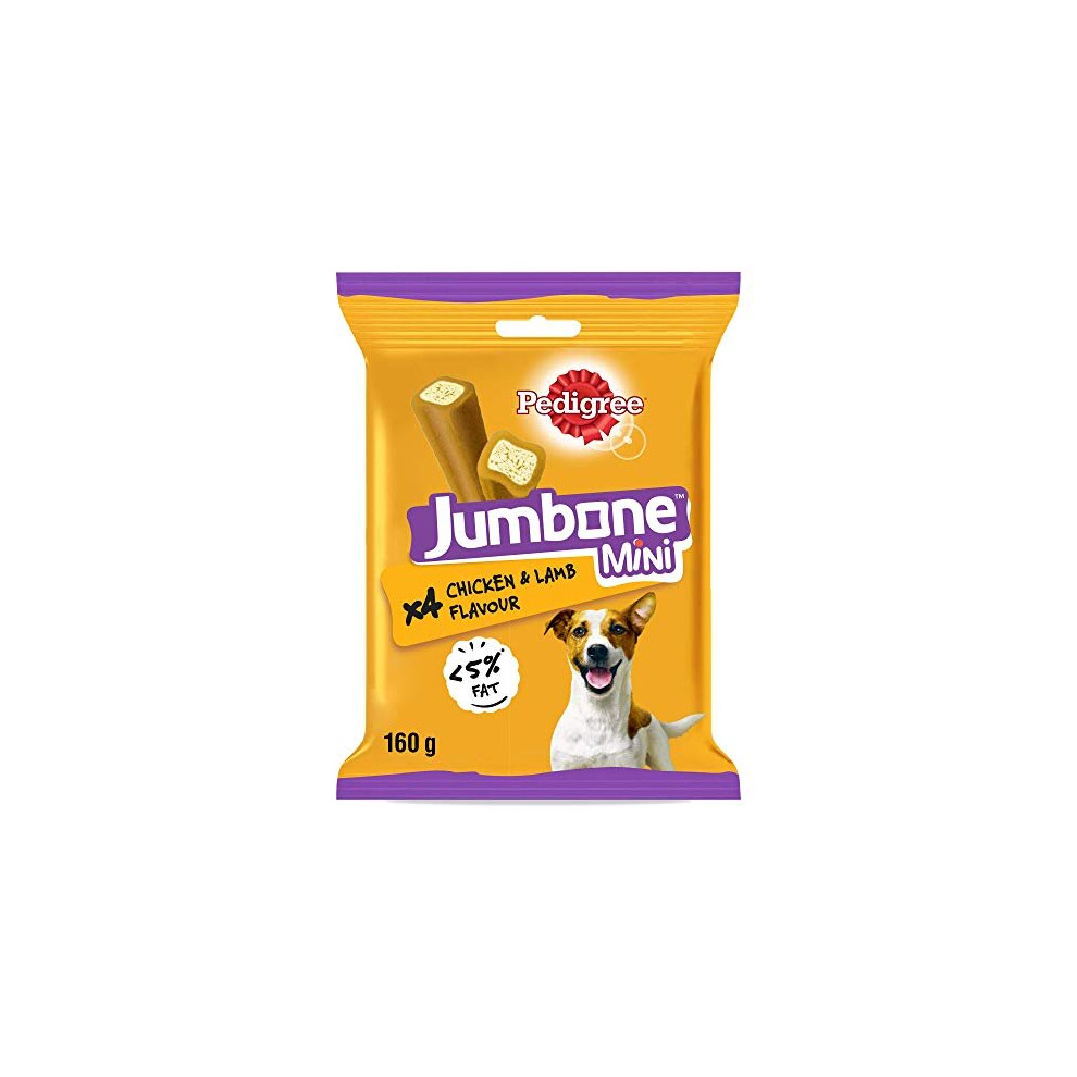 Photos - Dog Food Pedigree Jumbone - Small Dog Treats with Chicken and Lamb, 32 Chews 