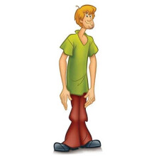Star Cutouts SC684 "Shaggy Scooby Doo" Cardboard Cut out