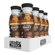 Grenade Carb Killa High Protein Shake Fudge Brownie, 8 x 330 ml