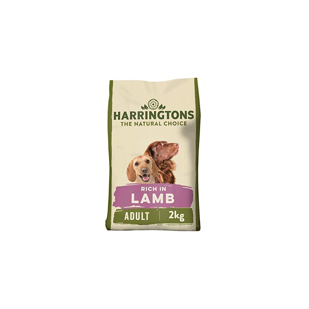 Harringtons Complete Lamb & Rice Dry Dog Food 2 kg, Pack of 4