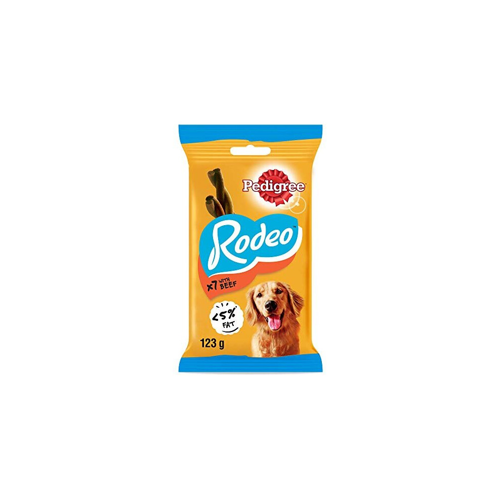 Pedigree Rodeo - Dog Treats with Beef, 84 Sticks