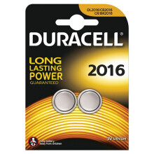 Duracell Duracell CR2016 Lithium Coin Cell Battery Card of 2