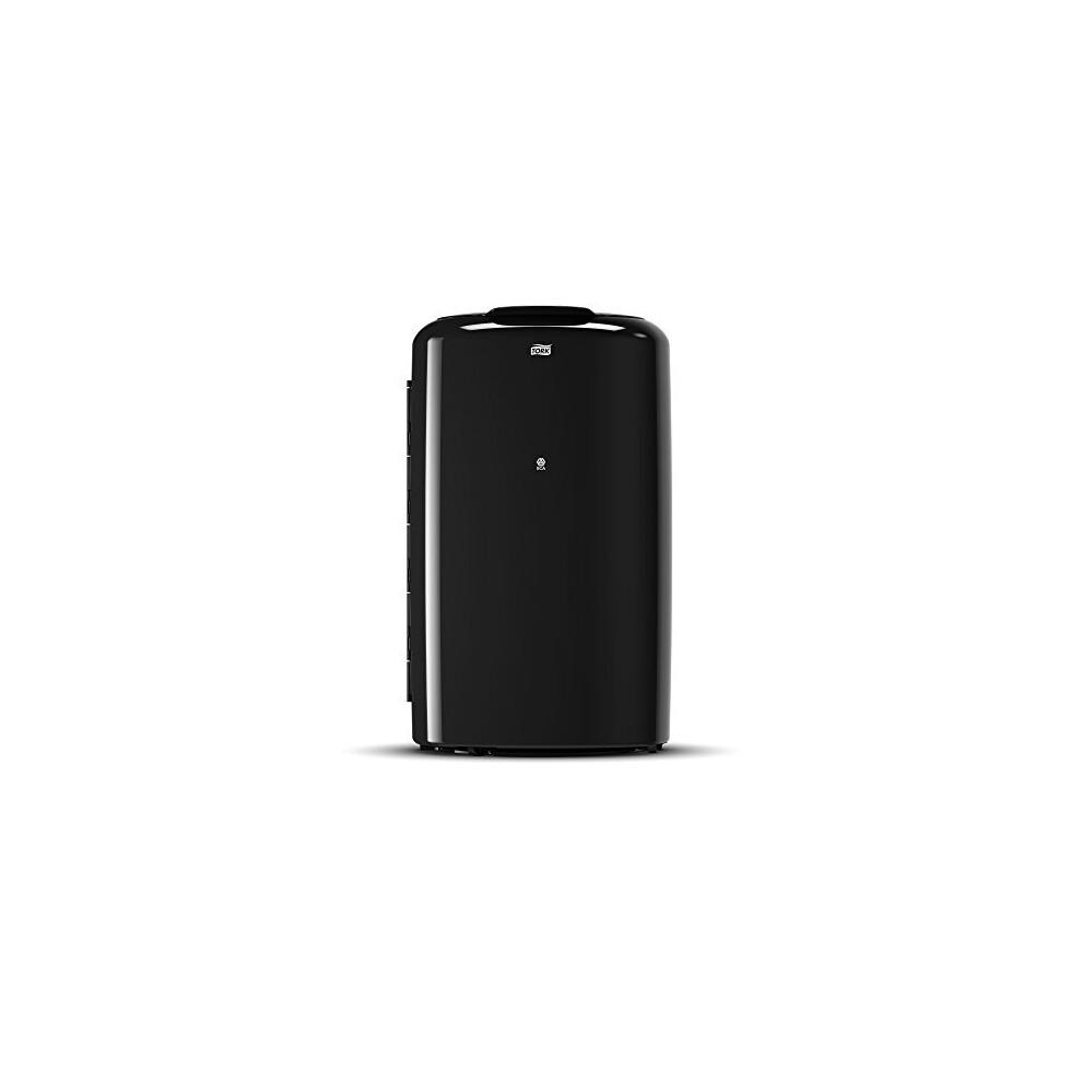 Tork 563008 Open Waste Bin B1 / Robust Dustbin Compatible With Tork Elegant And Modern Elevation Design, 50 Litres, Black Torkos