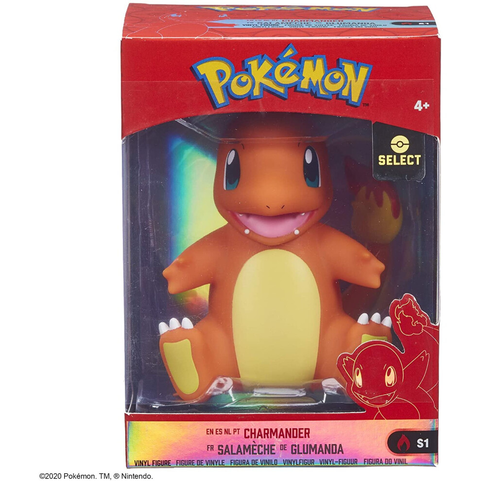 Pokemon 4 Inch Kanto Vinyl Figure - Charmander