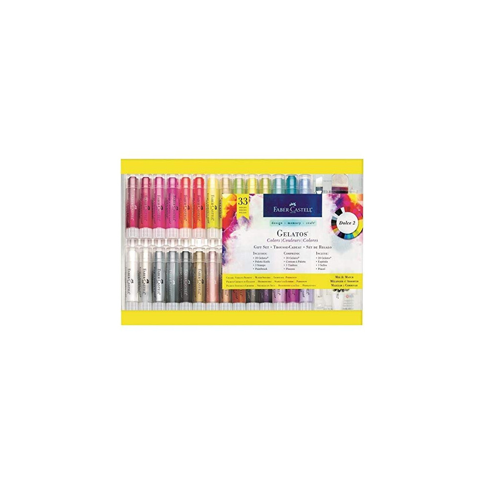 Faber-Castell Gelatos Gift Set (Pack of 33)