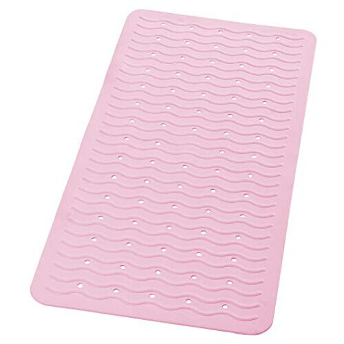 Ridder Anti Slip Bath mat, 100% Synthetic Rubber, rosé, 38 x 72 cm on OnBuy