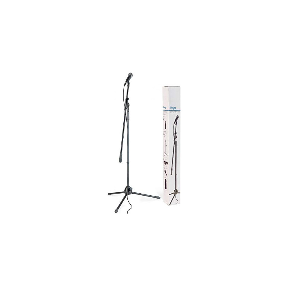 New Stagg Sdm50 Set Microphone And Stand Set