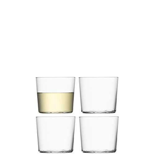 LSA International LSA International GI16 Gio Tumbler (low) 310ml Clear x 4