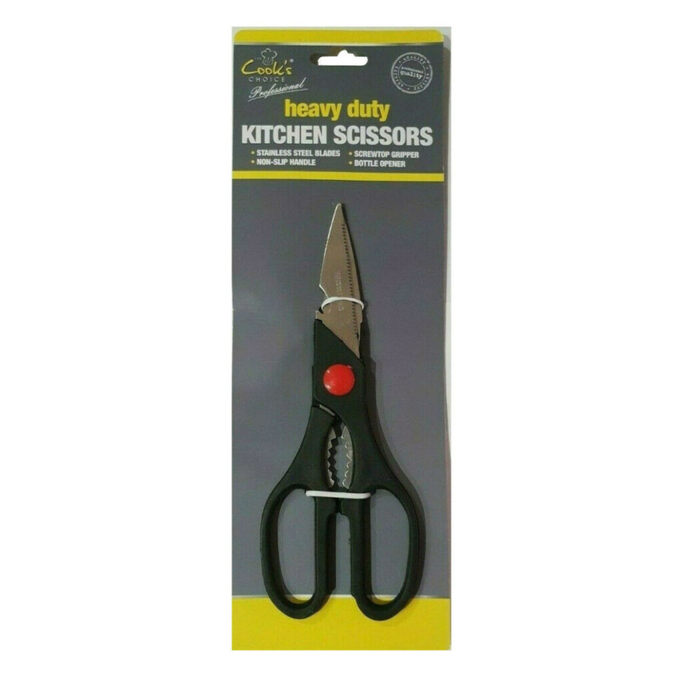 COOK'S CHOICE HEAVY DUTY KITCHEN SCISSORS
