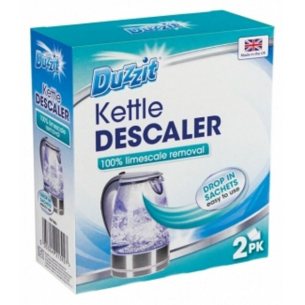 DUZZIT DROP-IN KETTLE DESCALER 2 PACK