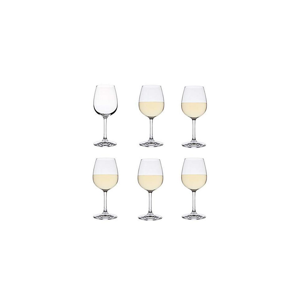 Dartington Crystal - Crystal White Wine Glasses, Set of 6