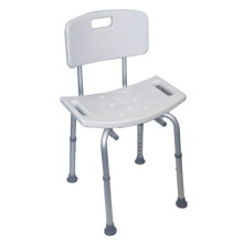 Aidapt Shower Stool with Back (Eligible for VAT relief in the UK)