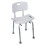 Aidapt Shower Stool with Back (Eligible for VAT relief in the UK) 1