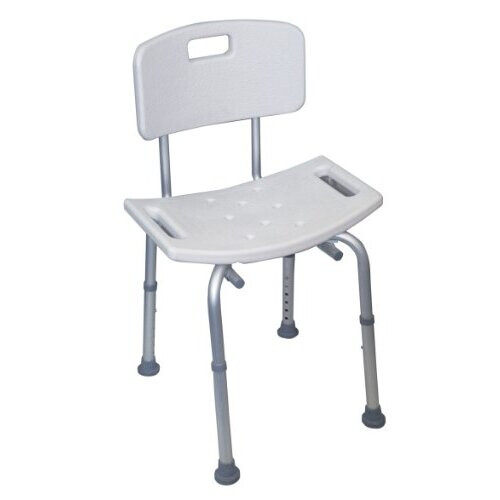 Aidapt Shower Stool with Back (Eligible for VAT relief in the UK)