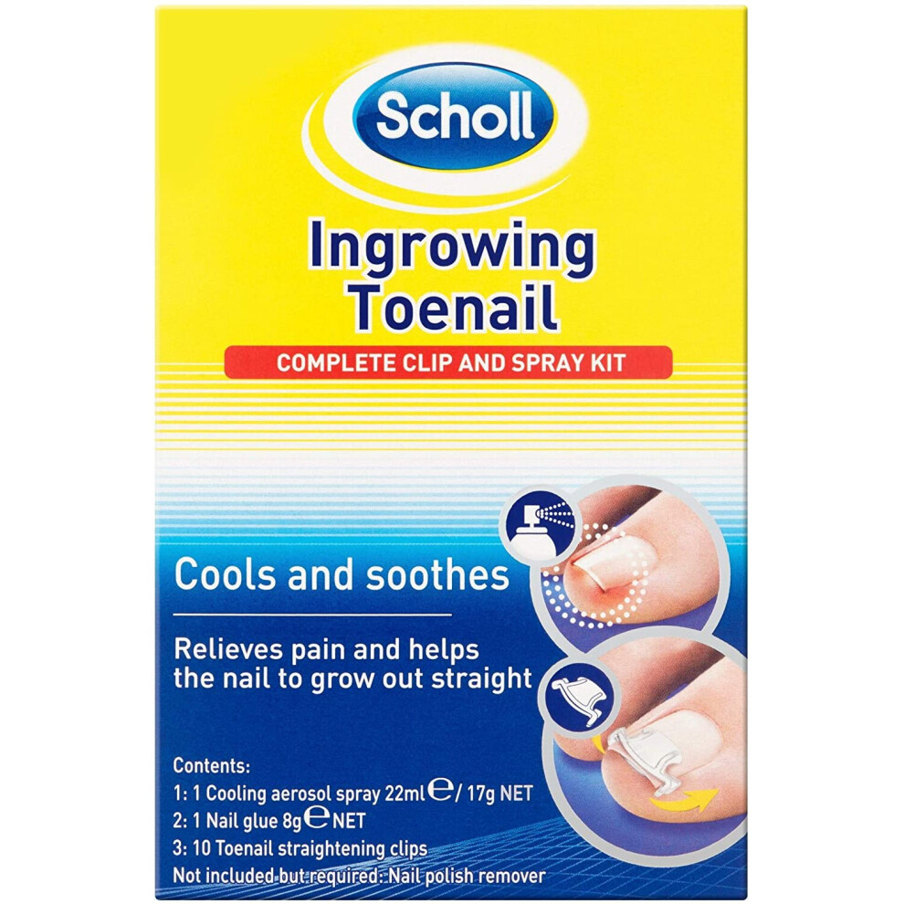 Scholl Ingrown Toenail Treatment Kit Relieves Pain