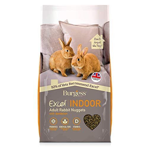 Excel Burgess Indoor Rabbit Nuggets, 10 kg