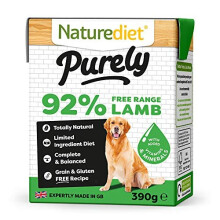 Naturediet Pet Foods Purely Lamb Complete Wet Food, 390 g