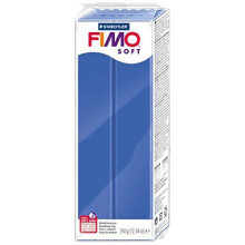Staedtler Fimo Soft 8022-33 Oven Hardening Modelling Clay 350g - Blue