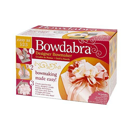 Darice Bowdabra Bowmaker Tool, Grey, 6" x 8"