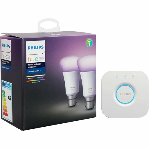 Philips Philips Hue Mini Starter Kit B22 A+ Rated 1