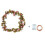 Garland String Lights Artificial Rose Flowers Vine Leaves 2M 20LEDs 12