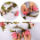 Garland String Lights Artificial Rose Flowers Vine Leaves 2M 20LEDs 5