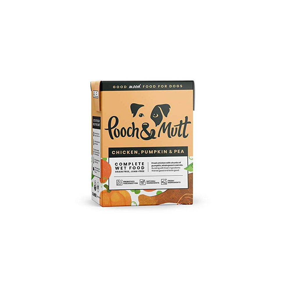 Pooch & Mutt - Chicken & Pumpkin, Complete Wet Dog Food Grain Free, Dry Dog F... - Image 6