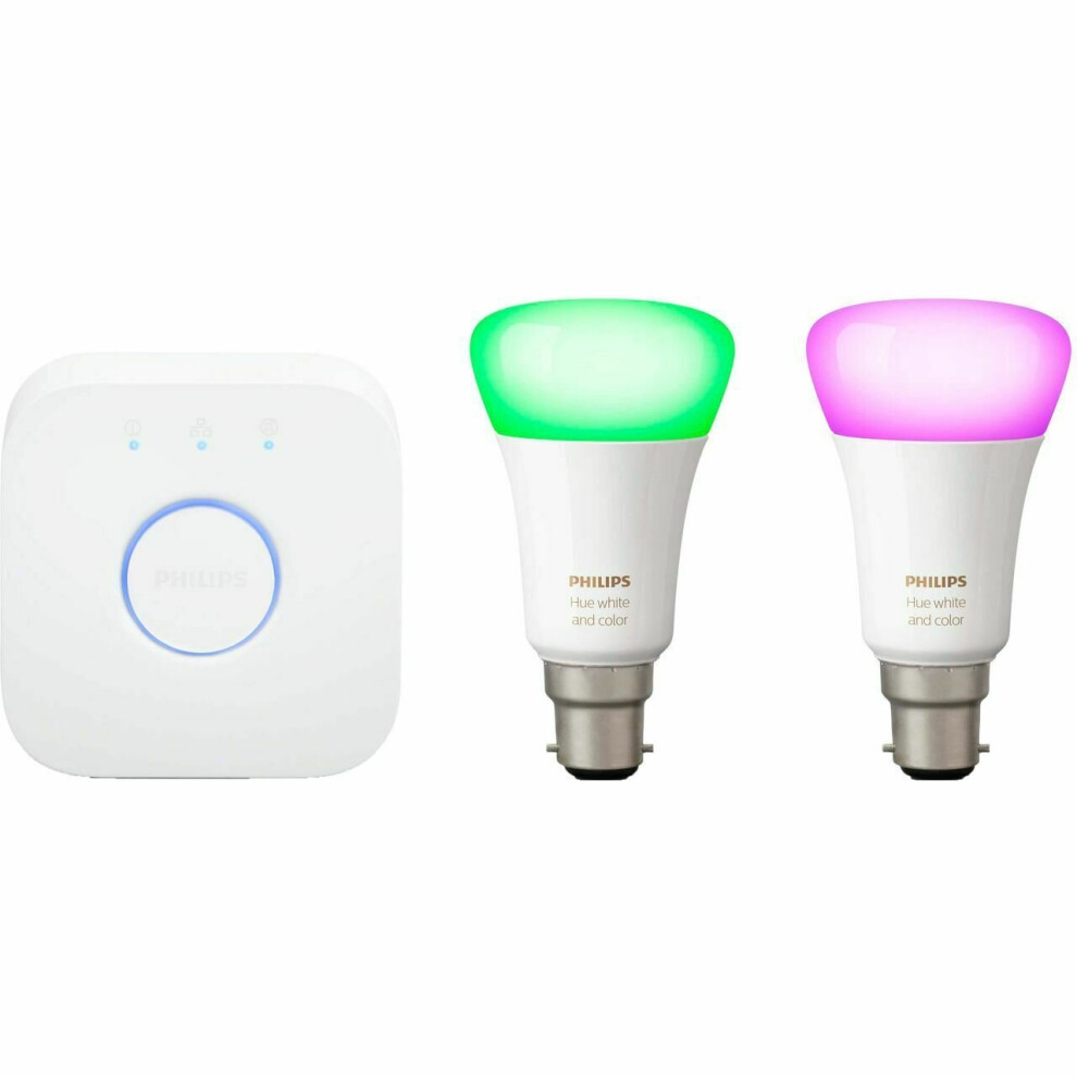 Philips Hue Mini Starter Kit B22 A+ Rated