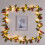 Garland String Lights Artificial Rose Flowers Vine Leaves 2M 20LEDs 1