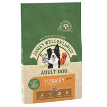 James Wellbeloved Complete Dry Adult Dog Food Turkey and Rice, 7.5 kg