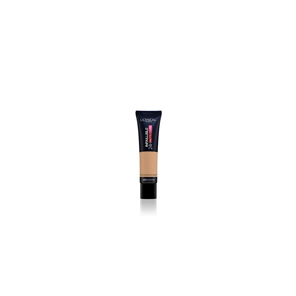 New L’oréal Paris L'oreal Paris Infallible 24H Matte Cover Foundation 290 Amber