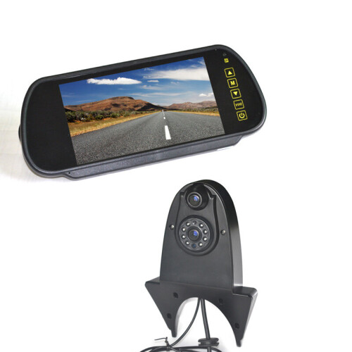 Double Dual Lens Rear View Backup Camera Kit for MB Sprinter Van