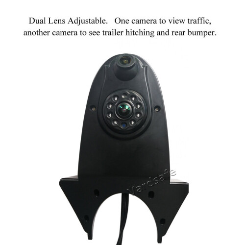 Double Dual Lens Rear View Reversing Camera for MB Sprinter Van 1