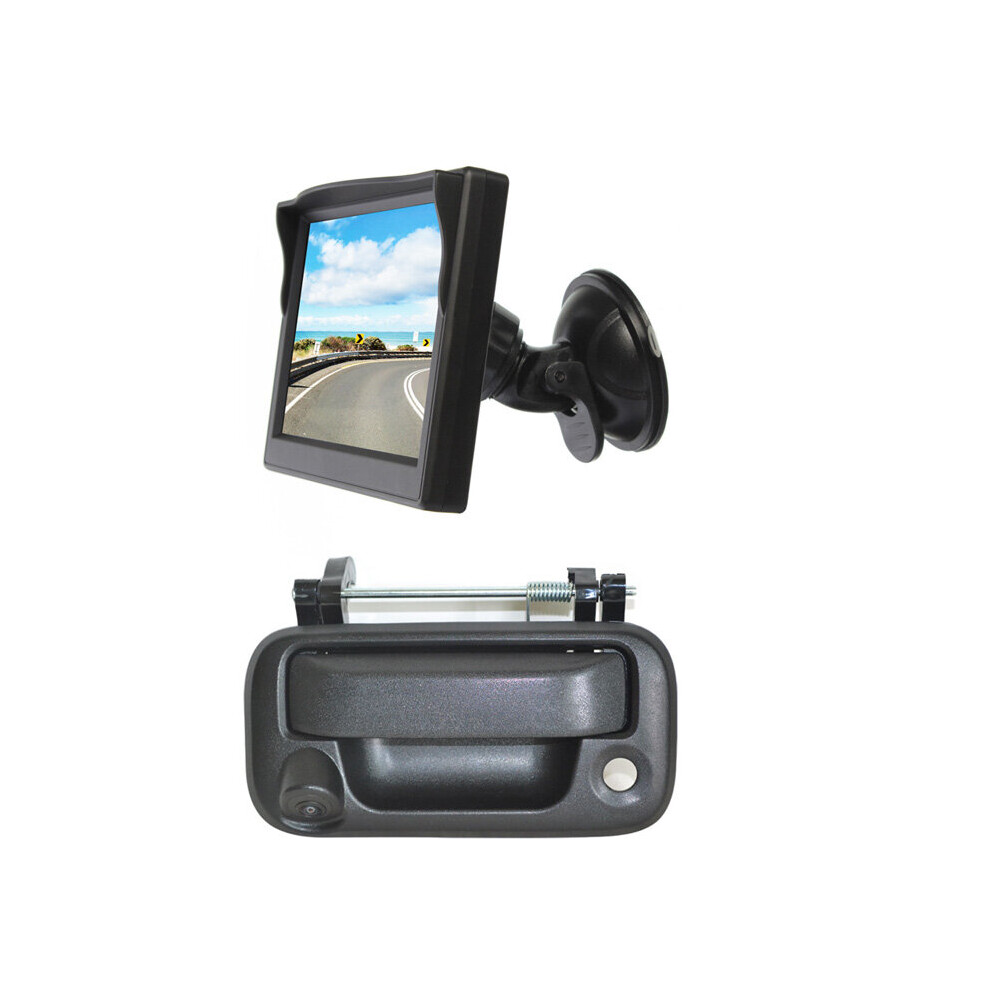 Reversing Backup Camera & Suction Cup Rear View Monitor For Ford F150 F250 F350 F450 F550 723508731626