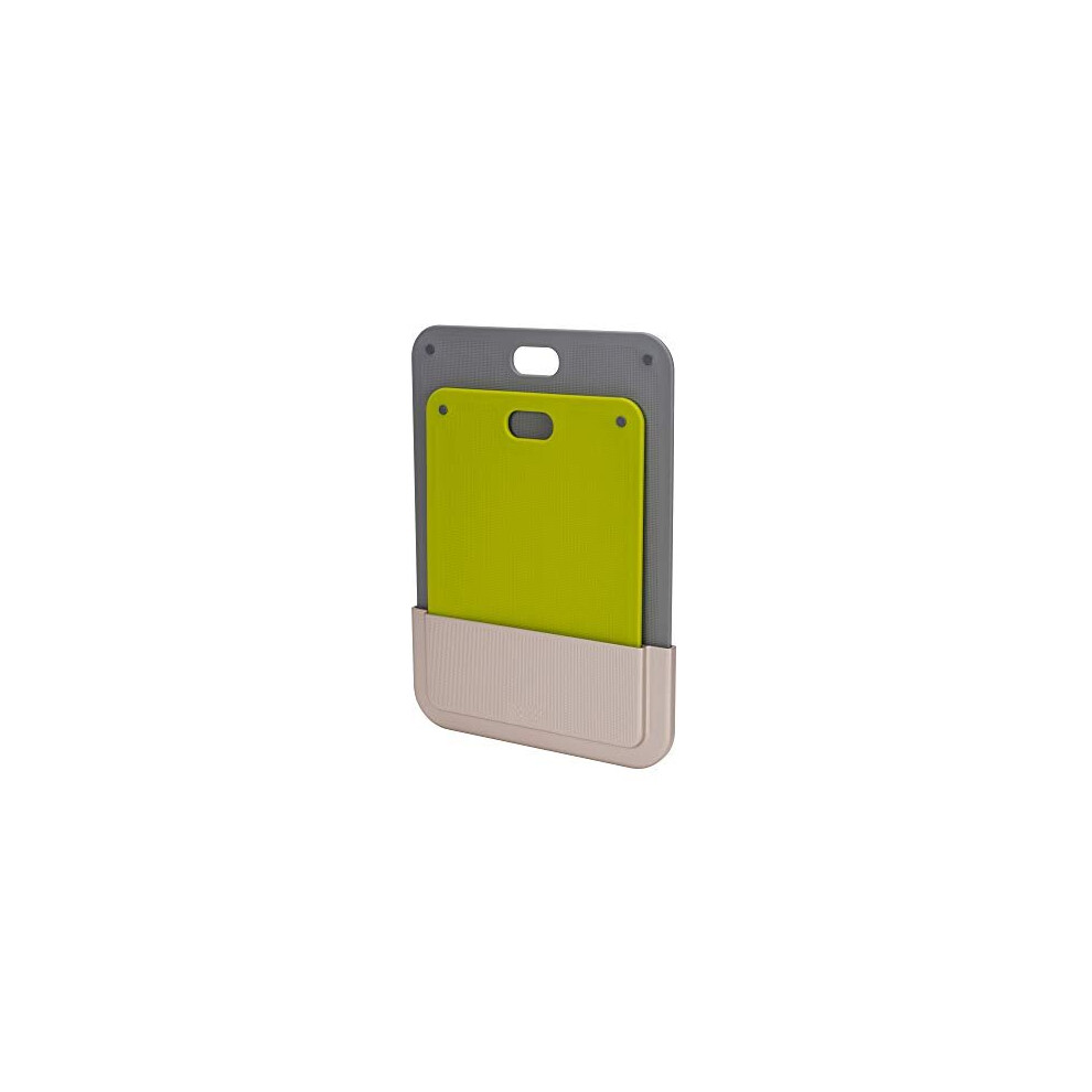 Joseph Joseph DoorStore 2-Piece Chopping Board Set with In-Cupboard Storage case, Multi