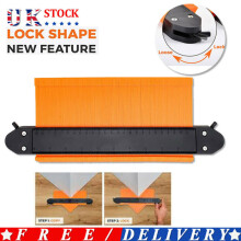 10'' Upgrade Saker Contour Gauge Profile Tool Contour Duplicator ABS With 2 Lock