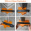 10'' Upgrade Saker Contour Gauge Profile Tool Contour Duplicator ABS With 2 Lock 2