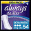 Always Dailies Extra Protect Slot Guard Long Plus x54 1